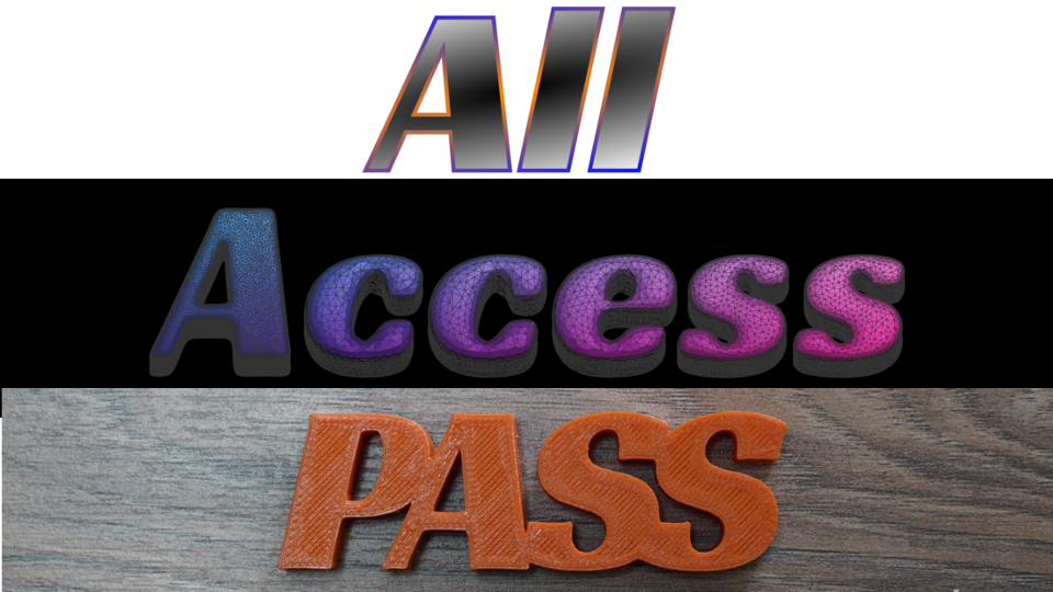 Monthly All Access Pass HoneyPoint3D